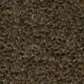 Woven fabric texture, medium brown and gray-beige, dense looped pile with irregular pattern and nubby surface.